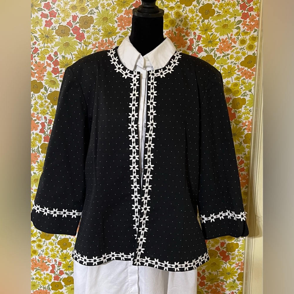 David Brooks Summer Daisy Jacket/Blazer
